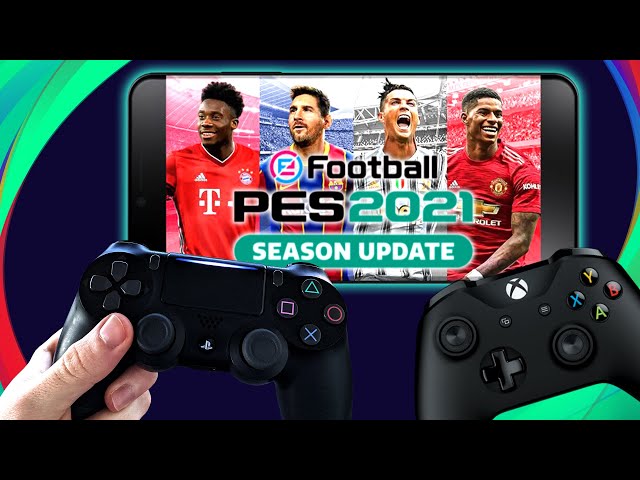 COMMENT JOUER A PES 2021 MOBILE AVEC UNE MANETTE PS4 OU XBOX