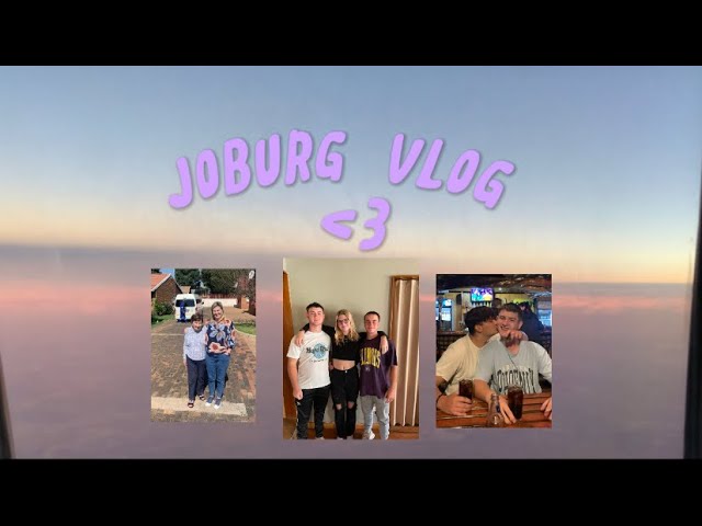 My Joburg trip ✈️🤍