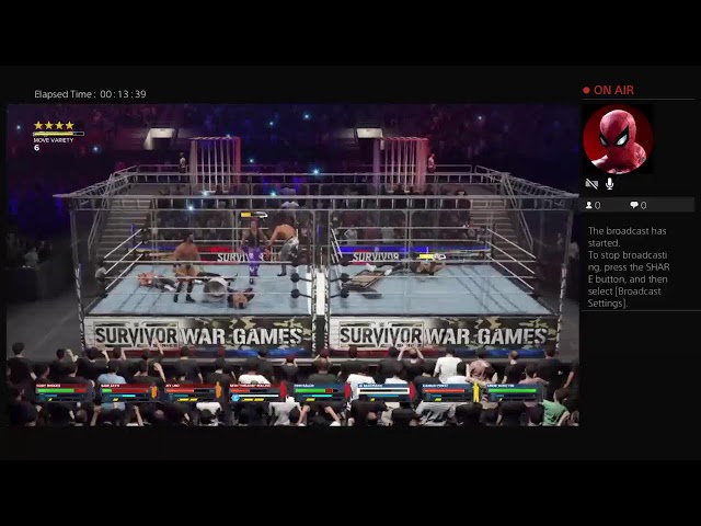 WWE 2K24: Men's WarGames Match