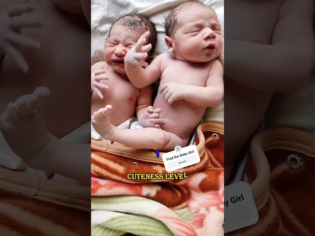 Cutest Twin Newborn Babies First Cry Lovely Moments