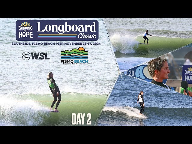 Watch LIVE - Surfing For Hope Longboard Classic Day 2