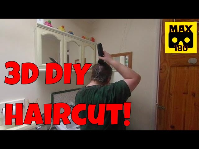 DIY Haircut (VR180 - 3D)