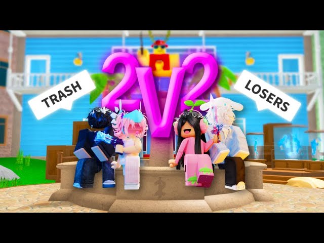 Roblox YouTuber 2v2 in MM2! *LOSER GETS PUNISHED*