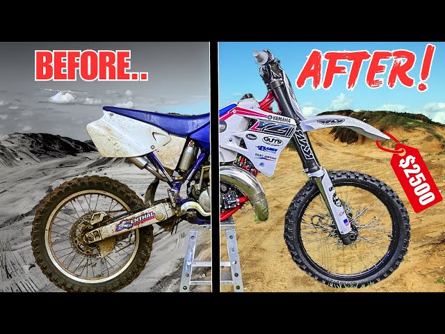 INSANE YZ125 2 Stroke Dirt Bike Rebuild From Start To Finish