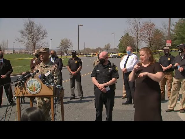 Frederick Co. authorities give updates on shooting at Riverside Tech Park involving Navy personnel