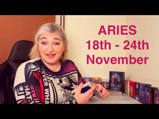 ARIES ♈️”AMAZING New OPPORTUNITY Makes You CELEBRATE!” 18th - 24th November