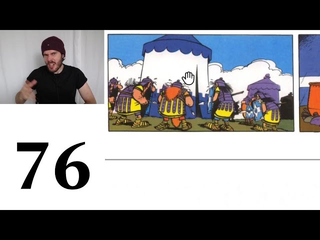 Learn French with ASTERIX #76