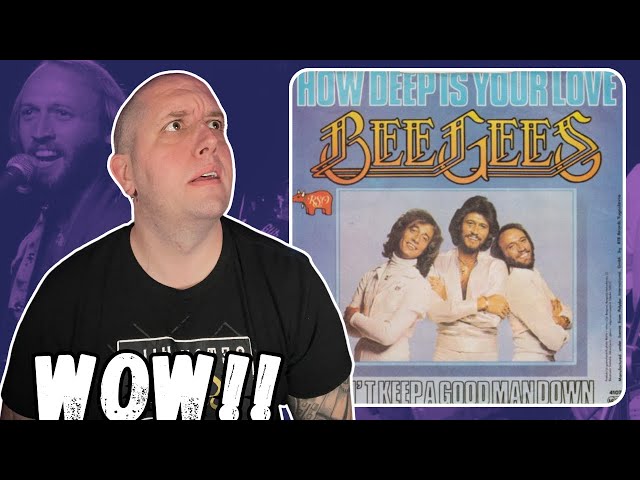 FIRST TIME Hearing Bee Gees - How Deep Is Your Love || Insane Vocal Blending!!