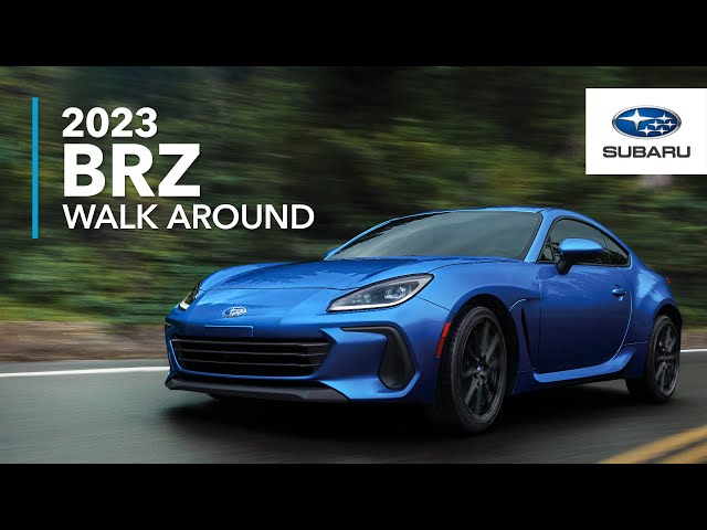 2023 Subaru BRZ Walk Around – From the track to the street #IgniteYourDrive