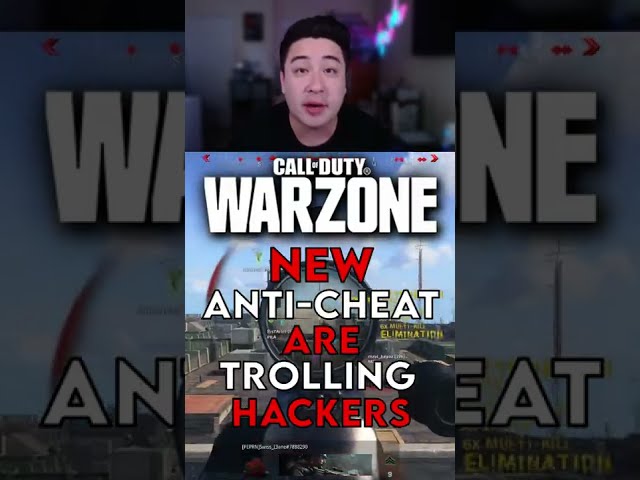 Warzones NEW ANTI CHEAT trolls Hackers even more! #shorts