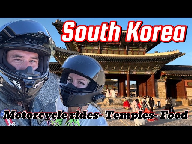 Exploring Seoul on a Motorcycle! | Mountain Rides, Temples & Korean Street Food Adventure