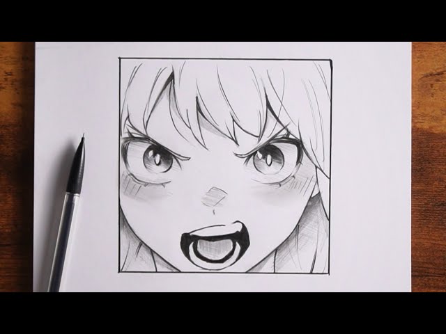 how to Draw Anime Girl | Easy Anime Drawing Tutorial Step by Step