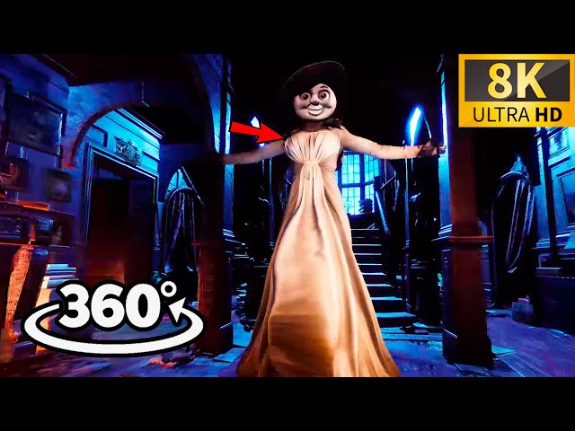 Resident Evil Village: Lady Dimitrescu Thomas the Tank Engine || 360 Video 8K