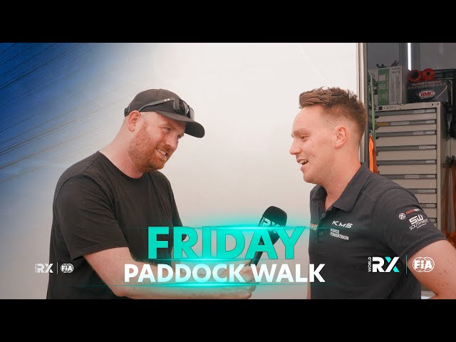 Friday Paddock Walk : Kárai Trans World RX of Hungary