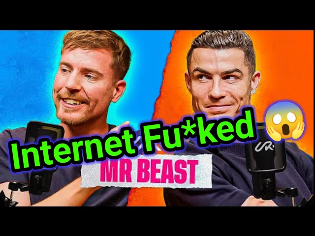 Christiano Ronaldo conoce a MrBeast para romper Internet I Meet MrBeast To Break The Internet!!