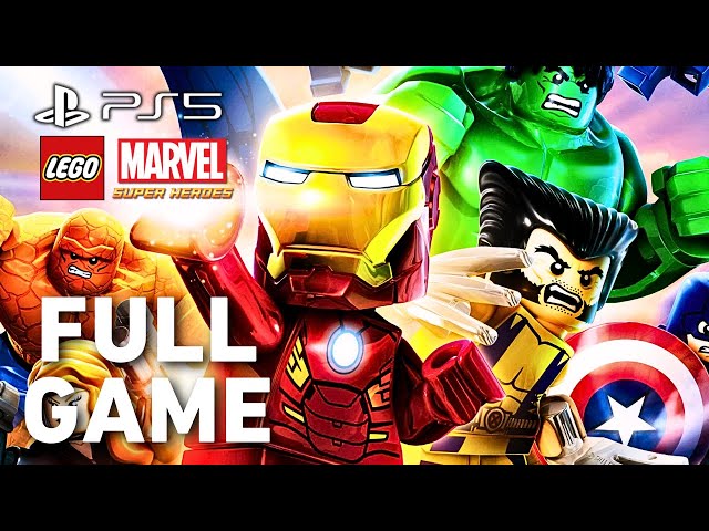 LEGO MARVEL SUPER HEROES FULL Walkthrough Gameplay (PlayStation 5)