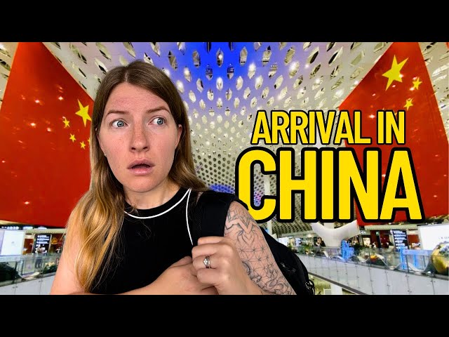 Stressful Arrival in CHINA 🇨🇳 (we tried something)