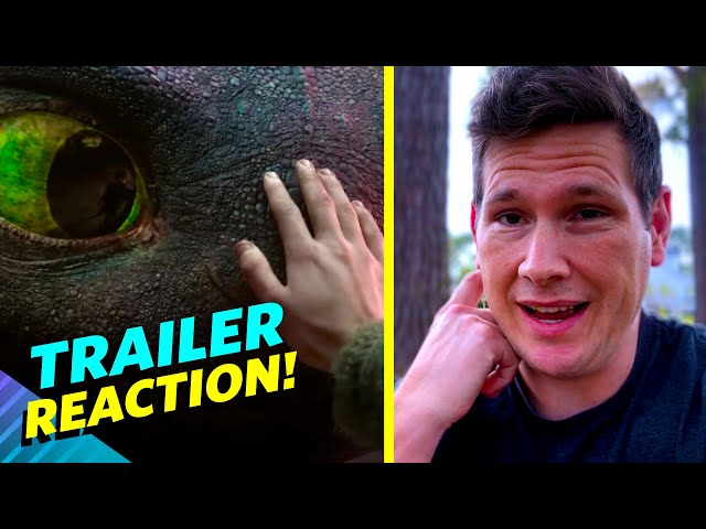 How To Train Your Dragon Trailer Reaction! - Please Don't Disney This!