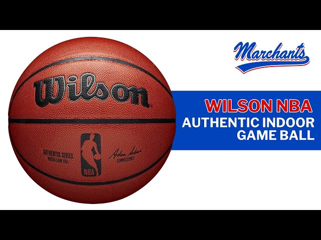 Wilson NBA Authentic Indoor Game Ball