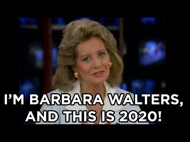 'This is 2020': Ring in the New Year with Barbara Walters