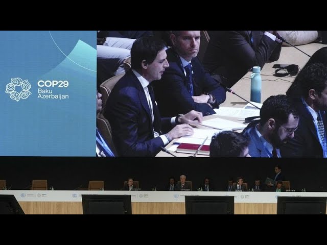 COP29 climate talks: Draft text omits key funding commitments