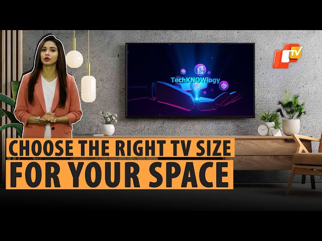 TechKNOWlogy: Choose The Right TV Size For Your Space | AI Anchor LISA Is Here To Guide You