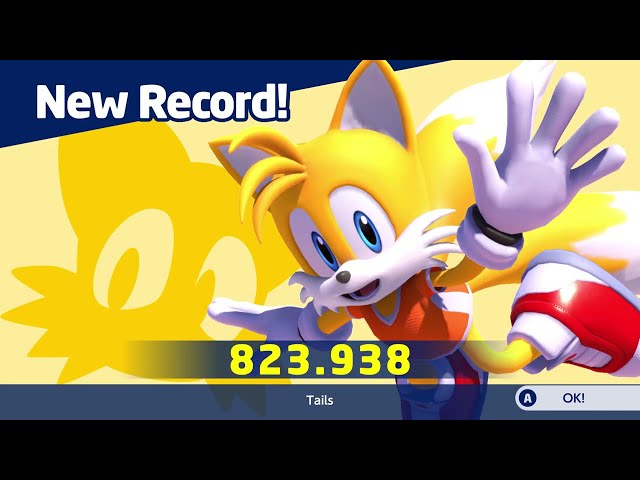 Skateboarding WORLD RECORD - Mario & Sonic At The Olympic Games Tokyo 2020