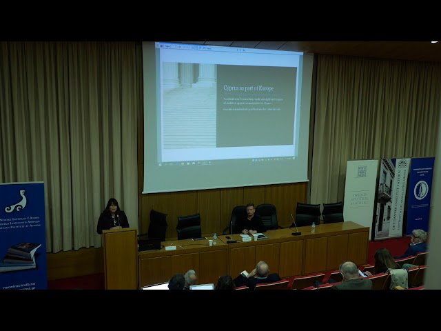 The Greek Case - Keynote Lecture by Barbara Keys