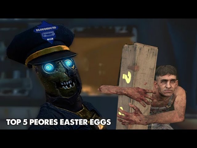 TOP 5 "LOS PEORES EASTER EGGS DE CALL OF DUTY ZOMBIES" (SOLO TREYARCH)