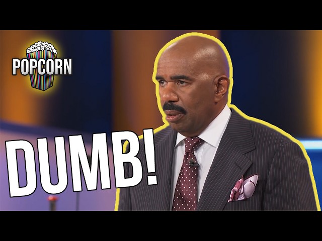 10 DUMBEST Family Feud Answers That Shocked STEVE HARVEY!