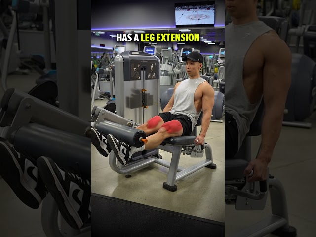 Use The Leg Extension to Work Your QUADS, HAMSTRINGS & GLUTES!