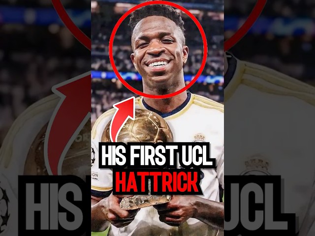 Vinicius Jr Scored His FIRST Hattrick in the UCL