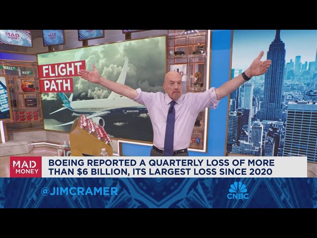 Jim Cramer explains why Boeing might be a potential buy