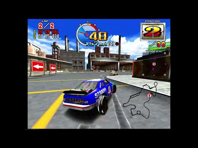 Daytona USA 2 Expert Reverse Normal Car