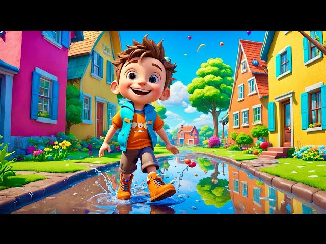 Rain Rain Go Away | Fun Nursery Rhyme | Kids Songs & Learning Videos