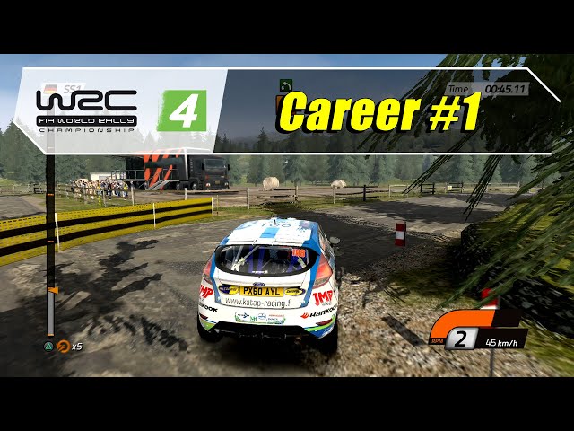 WRC 4 (PS3) - Career #1 - Wheelcam (4K@60)