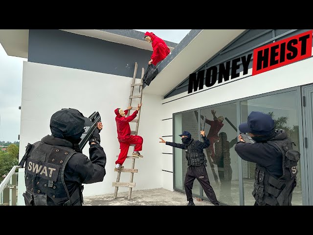 Parkour MONEY HEIST vs POLICE in REAL LIFE ''NEW MEMBER 2.0'' ( Epic Parkour Escape POV Chase )