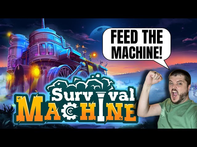 I'm the LAST SURVIVOR of the Zombie Apocalypse on a Giant Machine!