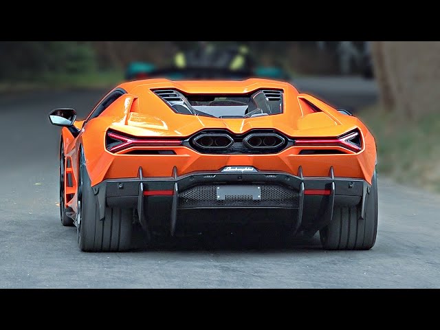 2024 Lamborghini Revuelto Hybrid V12 Sounds | Launch Control, Accelerations *Feat. Huracan Sterrato*