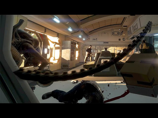 Door Opening Money Shot | Alien Isolation™