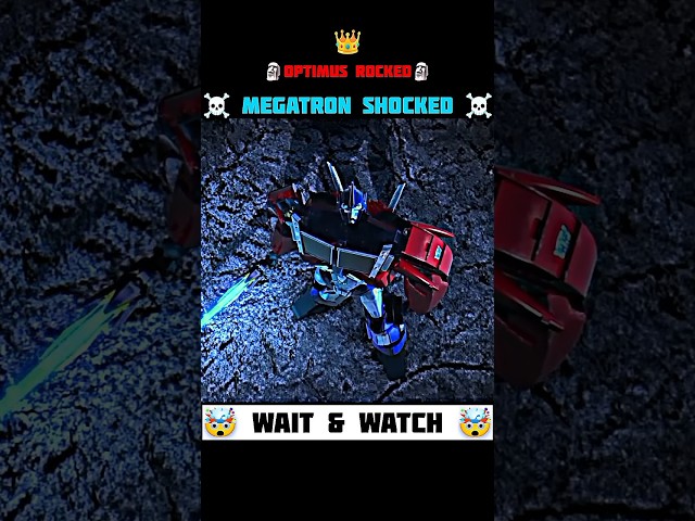 Optimus & Starsaber 🆚 Megatron : (tfp - season 2 - episode 20) - movie clips - #short #viral #foryou