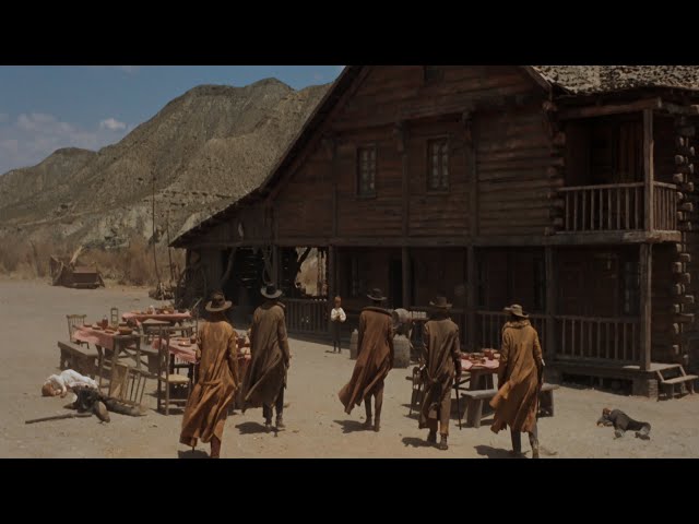 Once Upon a Time in the West 1968 Frank ambush 4K