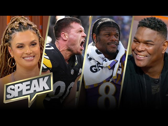 Can the Steelers’ defense lead to the Super Bowl? Is Lamar’s record vs. Pittsburgh an issue? | SPEAK