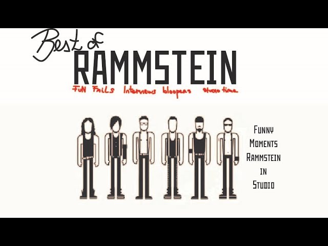 best of RAMMSTEIN | Funny moments, studio moments and interviews