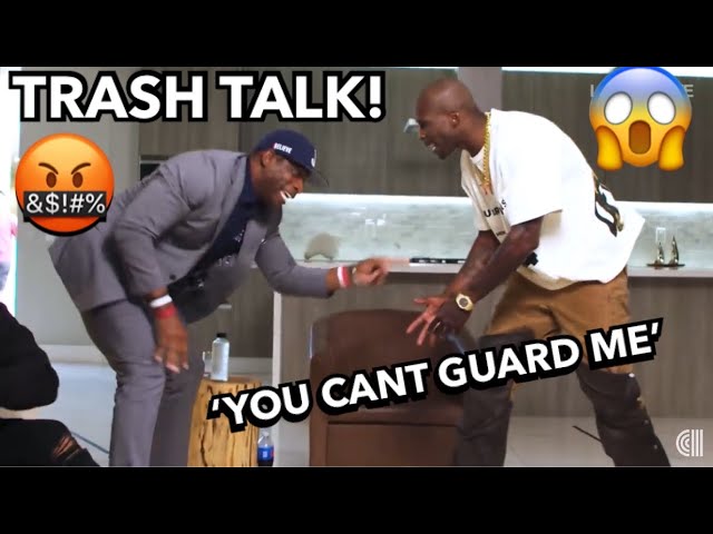 Chad Ochocinco Vs Deion Sanders 😱 Every Time They LINED UP | TRASH TALK