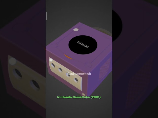 Nintendo #gamecube 2001 3D View #3d #view #nintendo #2001 #retro #gaming #console #viral #shorts