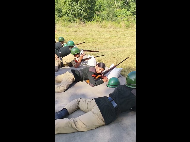 How to take a lying position for firing : NCC Training