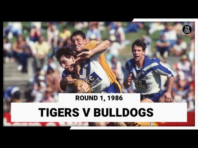 Balmain Tigers v Canterbury-Bankstown Bulldogs | Round 1, 1986 | Match Replay