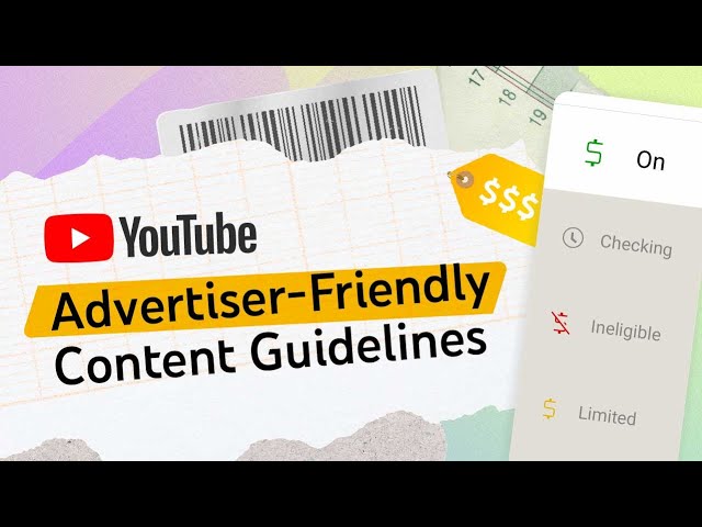 Advertiser-friendly Content Guidelines aur Yellow Monetization Icons