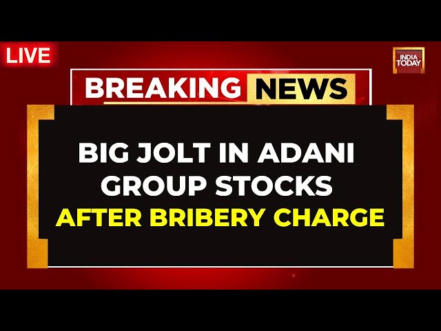 Charges Against Gauatm Adani LIVE | Massive Dip In Adani Group Stocks | Gautam Adani LIVE News